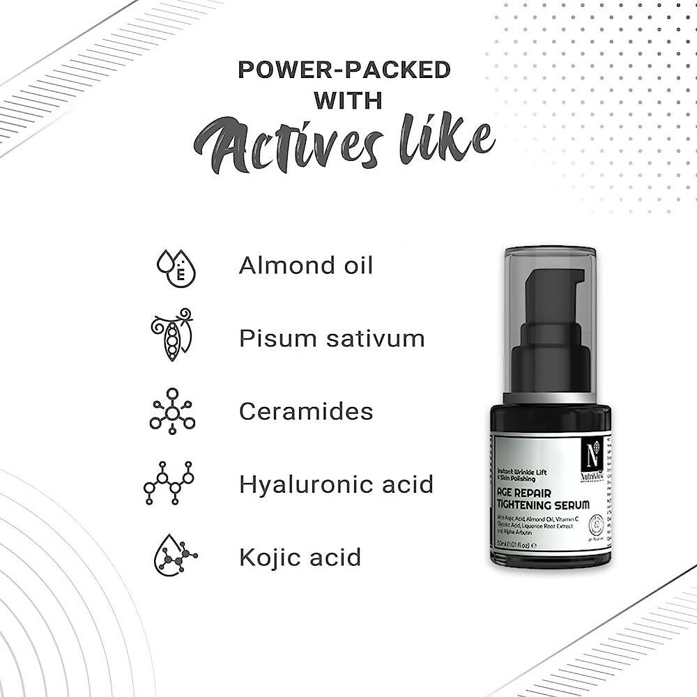 NutriGlow Advanced Organics Age Repair Tightening Serum - Distacart