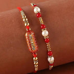 Thumbnail for Pearl & Capsule Rakhi With 5 Star Online