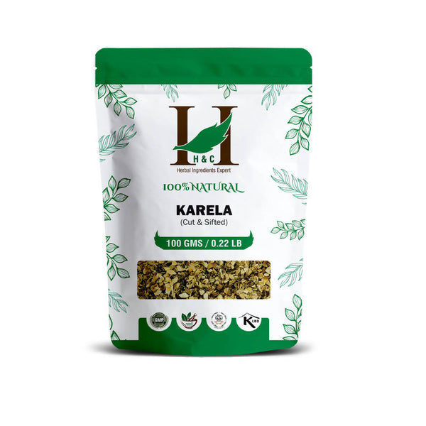 H&C Herbal Karela Cut & Shifted Herbal Tea Ingredient - Distacart