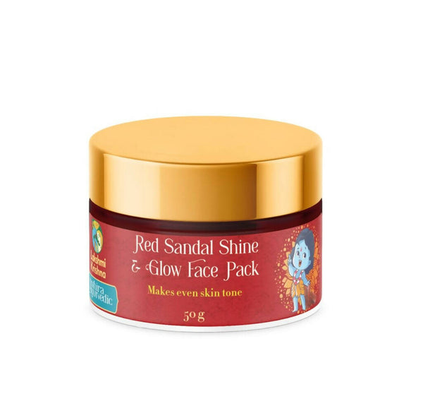 Lakshmi Krishna Red Sandal Shine & Glow Face Pack - Distacart