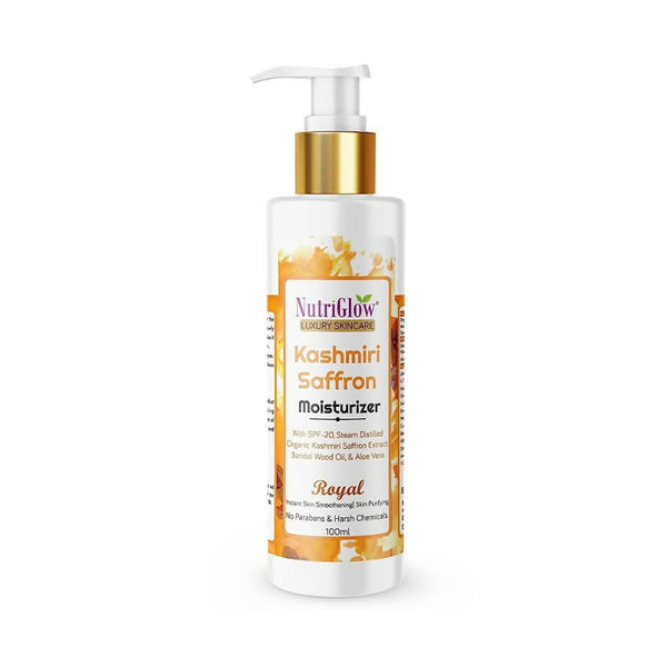 NutriGlow Luxury Skincare Kashmiri Saffron Moisturizer with SPF 20 - Distacart