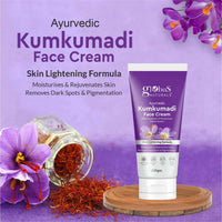 Thumbnail for Globus Naturals Ayurvedic Kumkumadi Skin Lightening Face Cream - Distacart