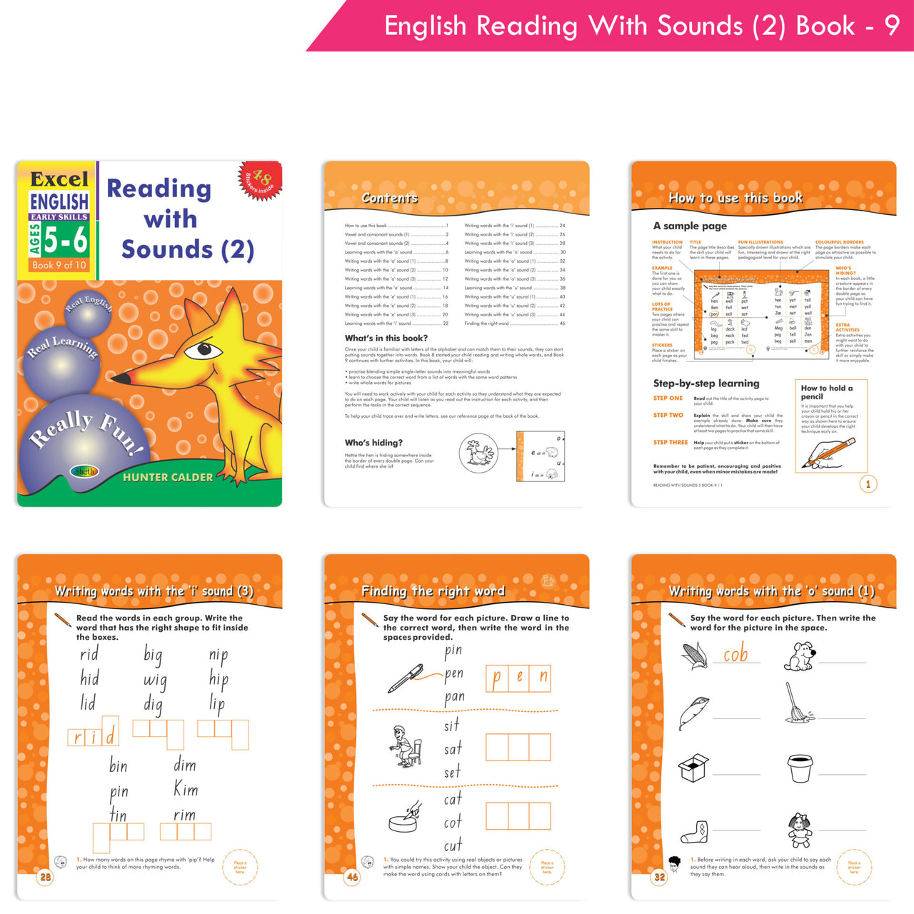 Excel Early Skills English & Maths Books Set of 19| Ages 3-6 Years| Learning Alphabet, Numbers, Patterns etc. - Distacart