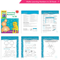 Thumbnail for Excel Early Skills English & Maths Books Set of 19| Ages 3-6 Years| Learning Alphabet, Numbers, Patterns etc. - Distacart