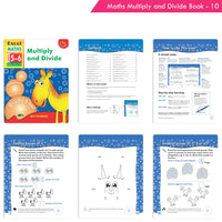 Thumbnail for Excel Early Skills English & Maths Books Set of 19| Ages 3-6 Years| Learning Alphabet, Numbers, Patterns etc. - Distacart