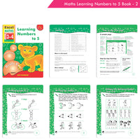 Thumbnail for Excel Maths Early Skills Ages 3 - 4 Years (Set of 3) | Mathematics Book for Kids Nursery | Maths Combo Book Set - Distacart