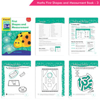 Thumbnail for Excel Maths Early Skills Ages 3 - 4 Years (Set of 3) | Mathematics Book for Kids Nursery | Maths Combo Book Set - Distacart