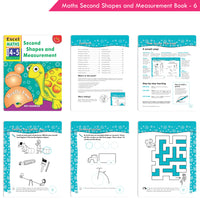 Thumbnail for Excel Maths Early Skills Ages 4-5 Year Books for Junior kg| Set of 3| Learn Numbers Add & Take Away, Shapes, Measurement - Distacart