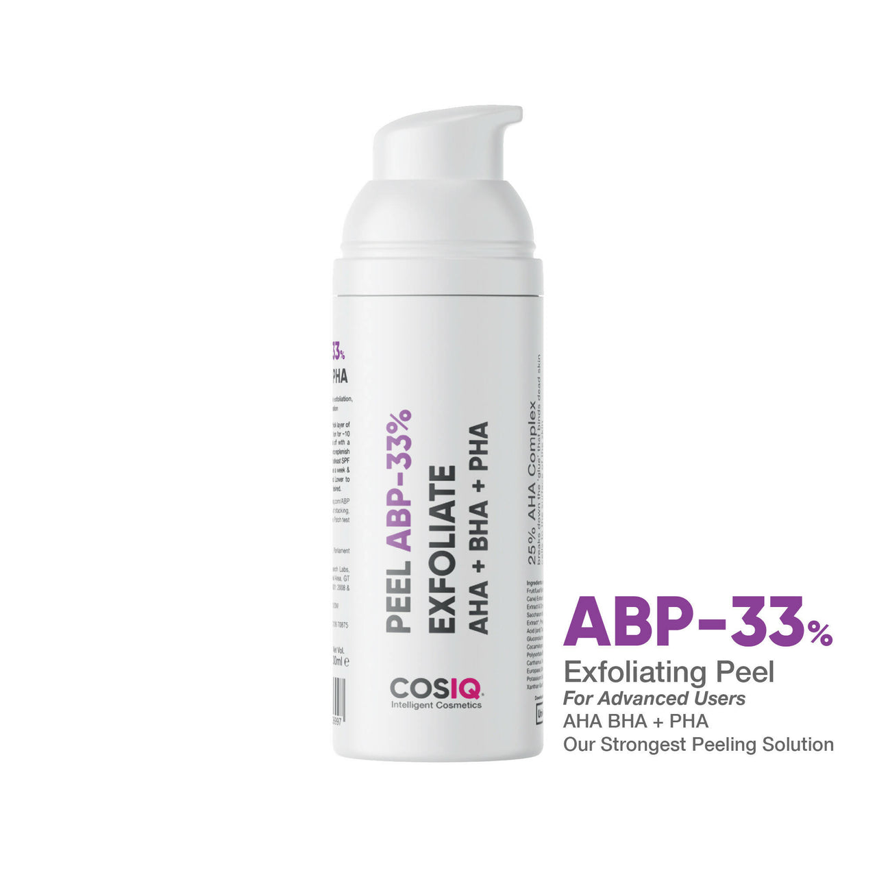 Cos-IQ ABP 33% Strong Exfoliating Peel - Distacart