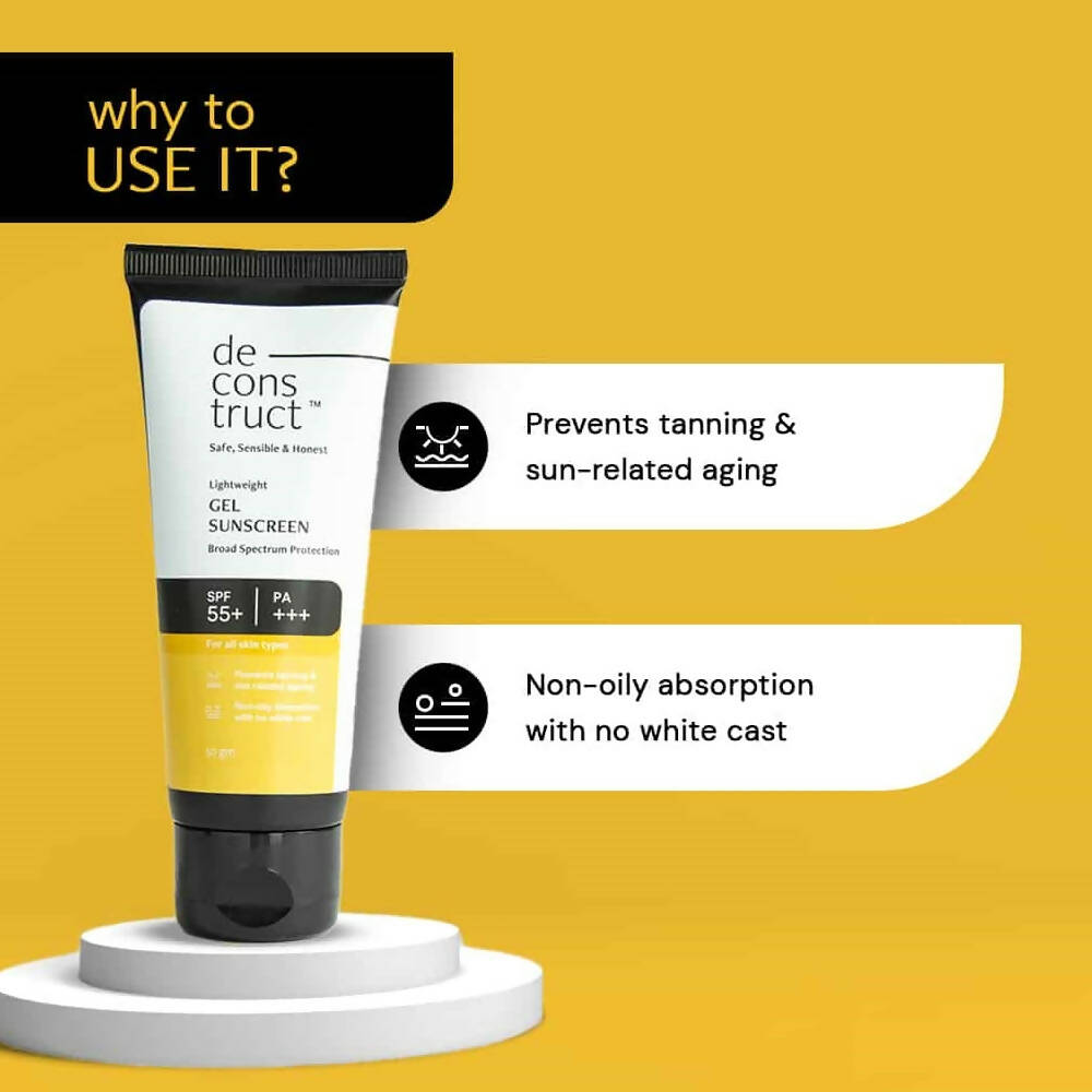 Deconstruct Gel Sunscreen - Distacart