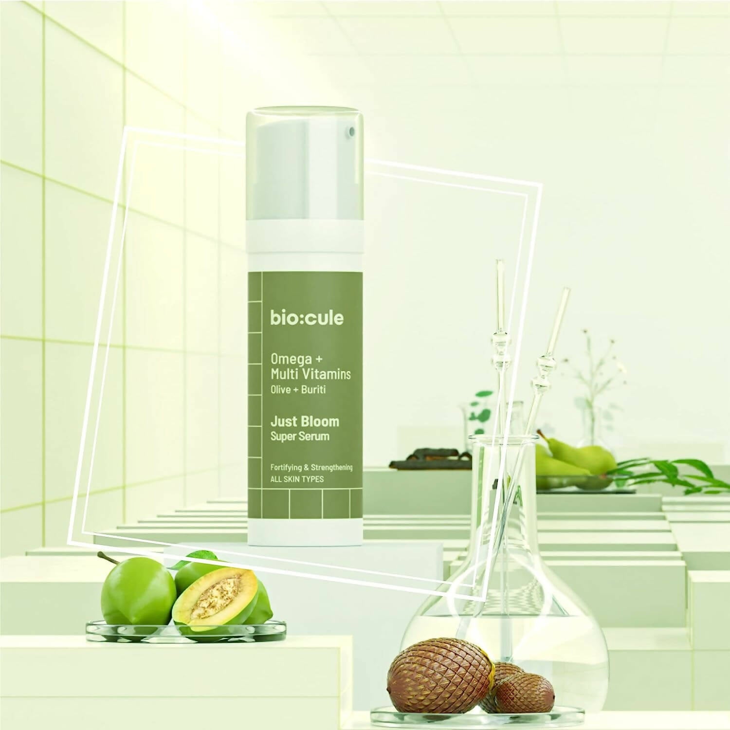 Biocule Just Bloom Super Fortifying Face Serum - Distacart