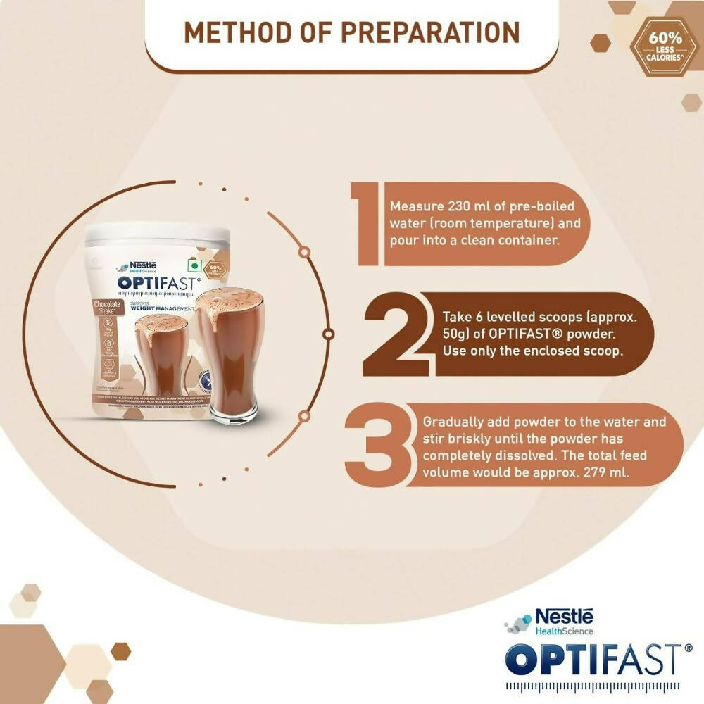 Nestle Optifast Weight Management Shake - Distacart