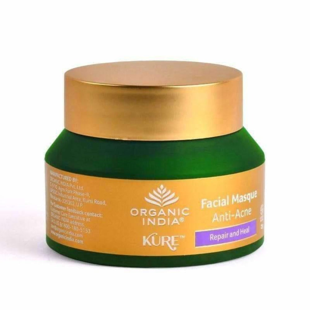Organic India Facial Masque Anti-Acne 25g - Distacart