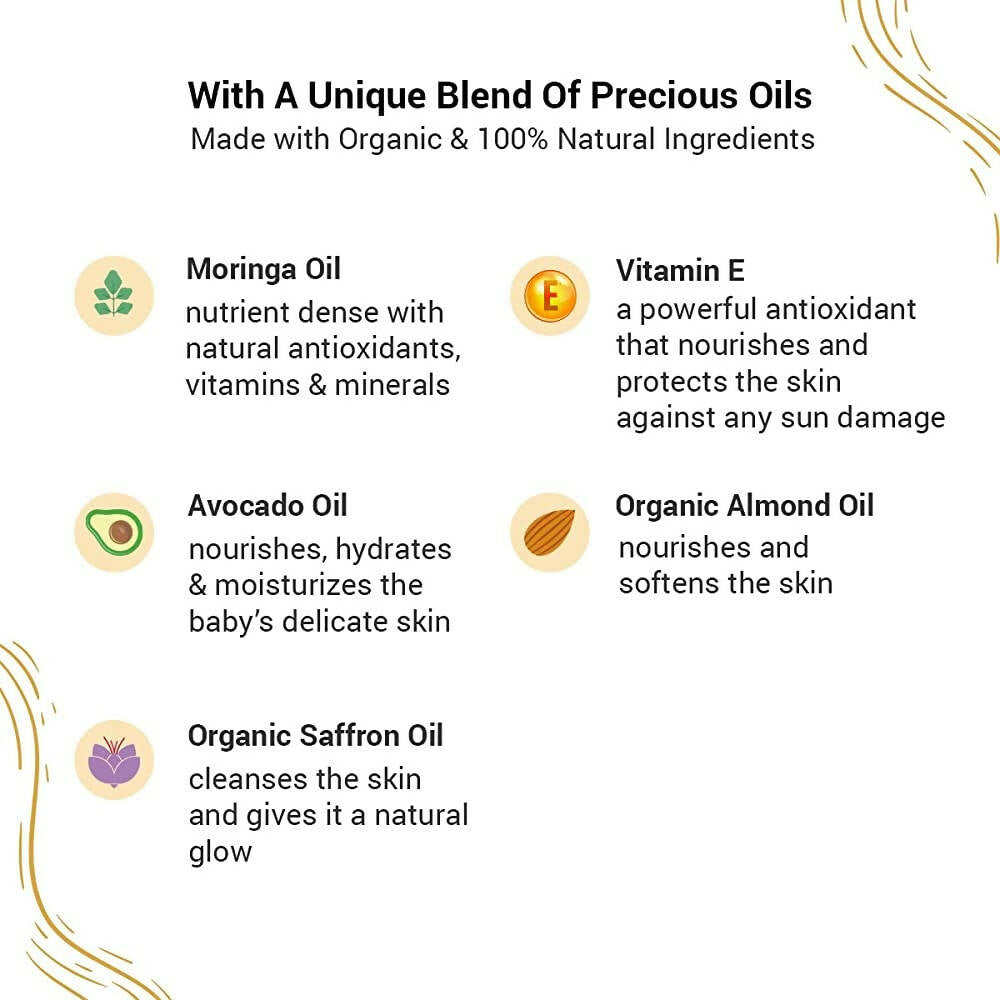 BabyChakra Nourishing Baby Massage Oil - Distacart