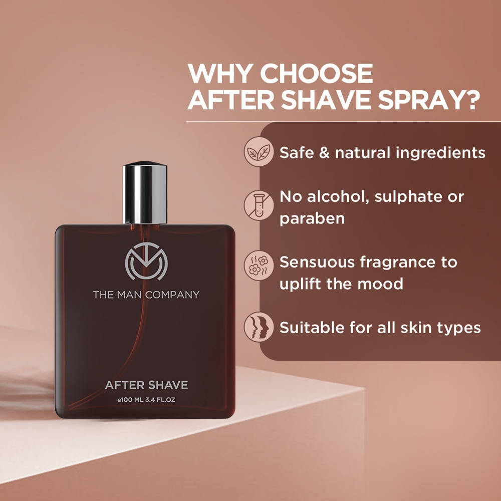The Man Company After Shave Spray - Distacart