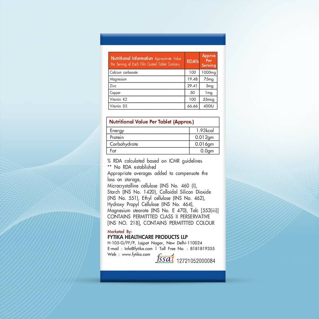 Fytika Strong Bones Tablets - Distacart