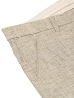 Thumbnail for Jainish Men's Beige Linan Cotton Formal Trousers ( FGP 273 Beige ) - Distacart