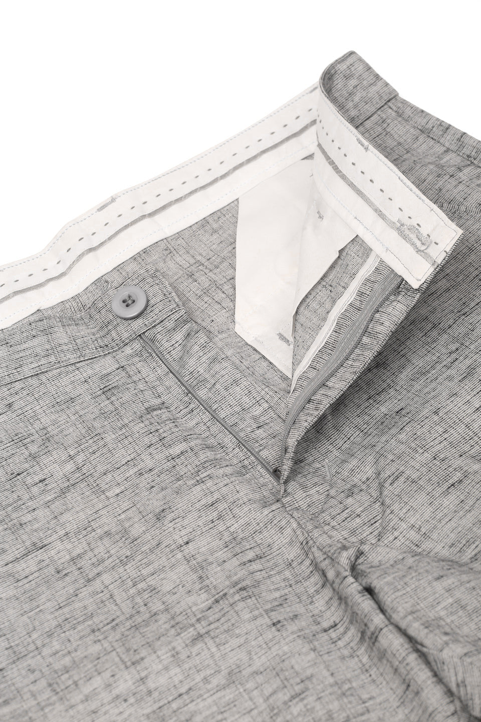 Jainish Men's Grey Linan Cotton Formal Trousers ( FGP 273 Grey ) - Distacart