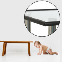 Thumbnail for Safe-O-Kid Unique High Density L-Shaped 2 Mtr Long 1 Large Edge Guard With 4 Corner Cushions - Brown - Distacart