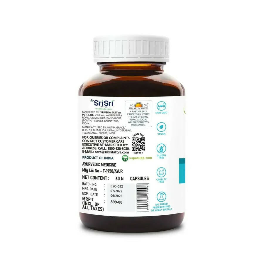 Sri Sri Tattva Supasupp Nigella Oil Capsules - Distacart