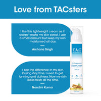 Thumbnail for TAC - The Ayurveda Co. 10% Nalpamaradi Glow Cream with SPF 20, Skin Brightening and Detan for Women & Men - Distacart