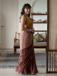 Thumbnail for Suta Multi Color Woven Design Pure Cotton Saree - Distacart