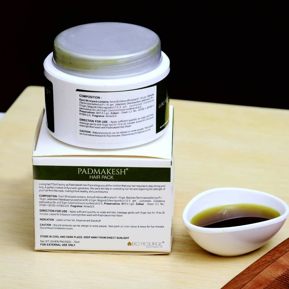 Bio Resurge Life Padmakesh Hair Pack - Distacart