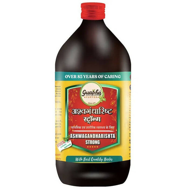 Guapha Ayurveda Ashwagandharishta Strong - Distacart