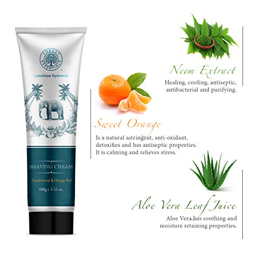 Sandalwood & Orange Peel Shaving Cream
