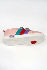 Thumbnail for Tiny Bugs For Boys & Girls Double Velcro Sneakers - Pink - Distacart