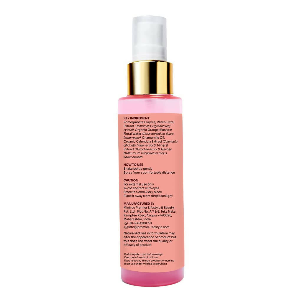 Vedic Valley Face Mist & Toner With Blue Light Filters Pomegranate - Distacart