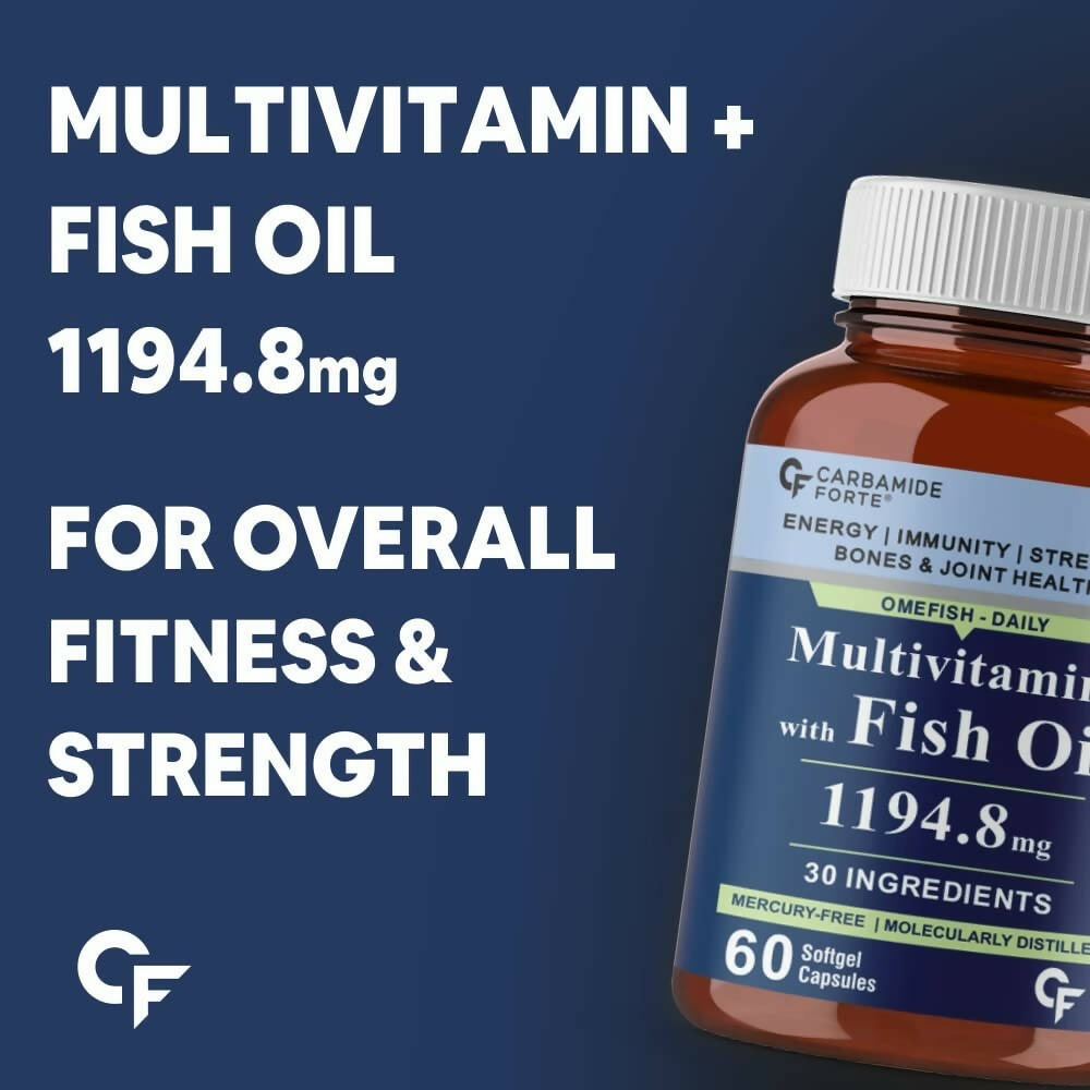 Carbamide Forte Multivitamin with Fish Oil Capsules - Distacart