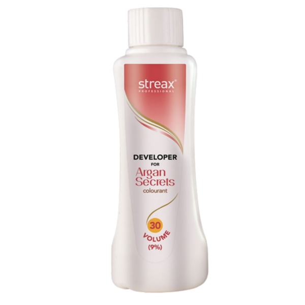 Streax Professional Developer for Argan Secrets Colourant - 30 Volume 9% - Distacart