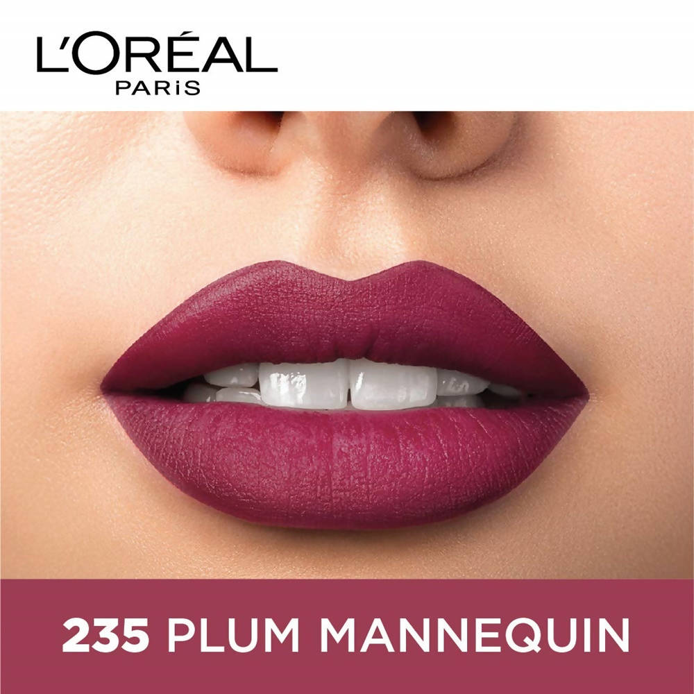 L'Oreal Paris Color Riche Moist Matte Lipstick - 235 Plum Mannequin - Distacart