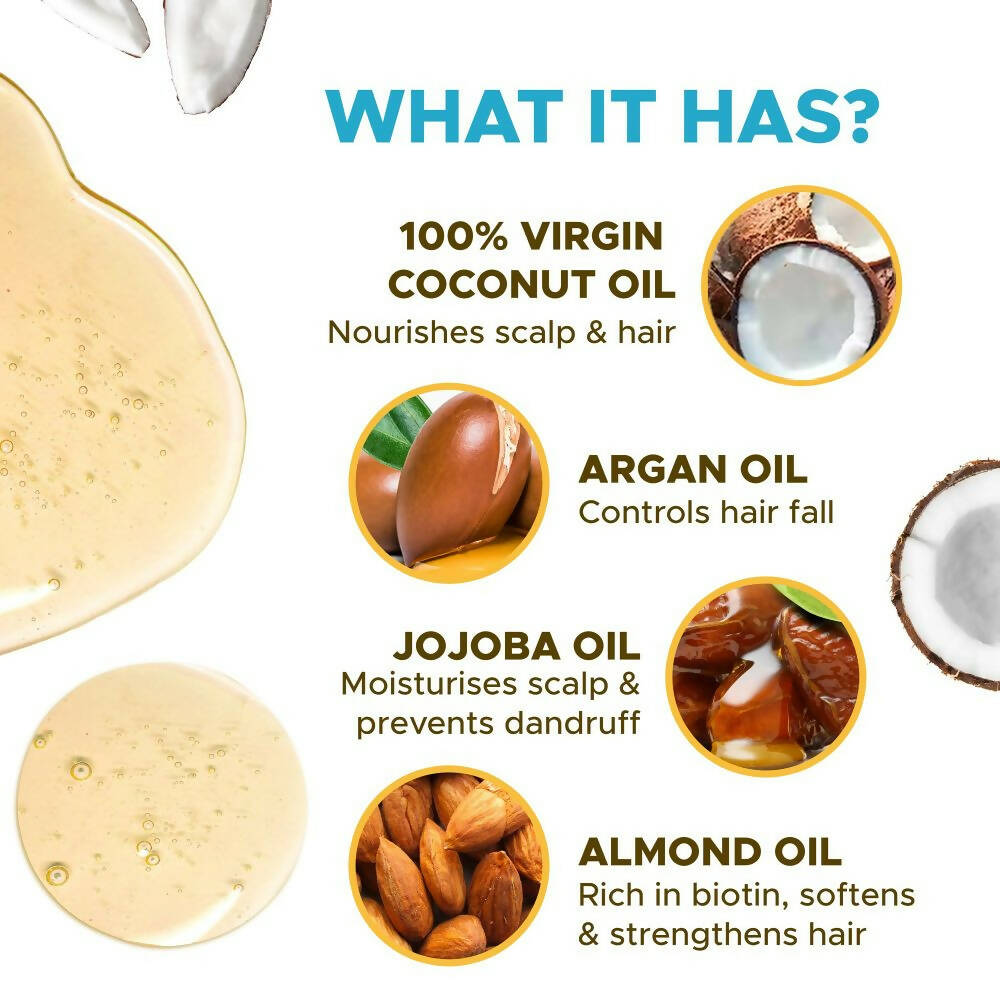 Coco Soul Extra Virgin Coconut Hair Oil - Distacart