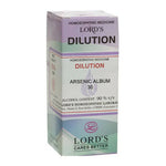Thumbnail for Lord's Homeopathy Arsenic Album Dilution - Distacart