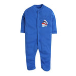 Thumbnail for Daddy - G Rompers/Sleepsuits/Jumpsuit /Night Suits for New Born Babies - Royal Blue - Distacart
