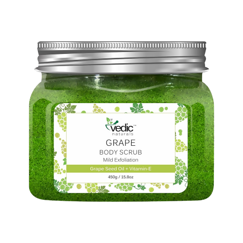 Vedic Naturals Grape Body Scrub - Distacart