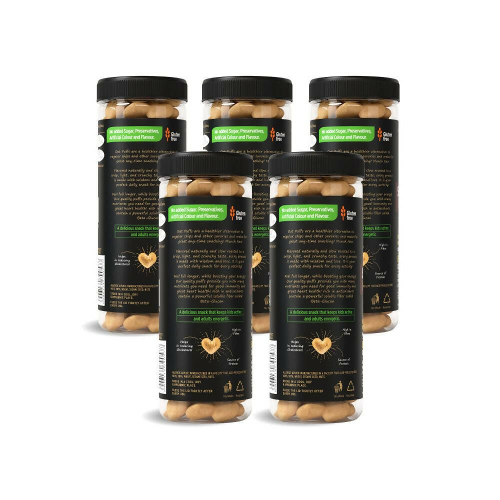 Eatopia Superfoods Oat Puffs - Masala Crunch - Distacart