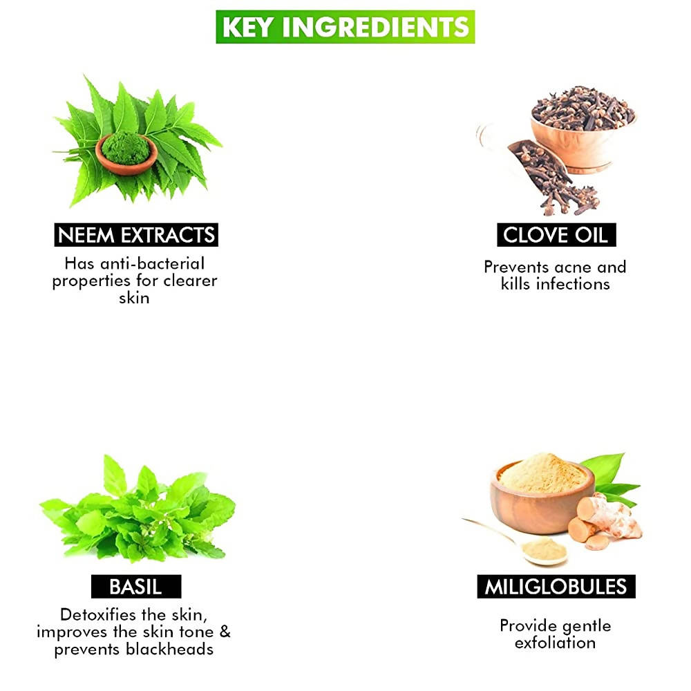 Inatur Oil Control Face Wash