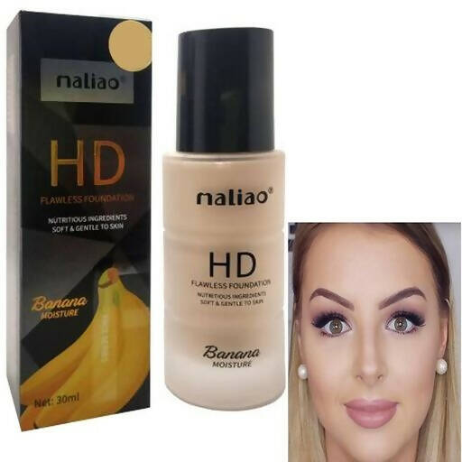 Maliao Professional Hd Flawless Banana Foundation - Distacart