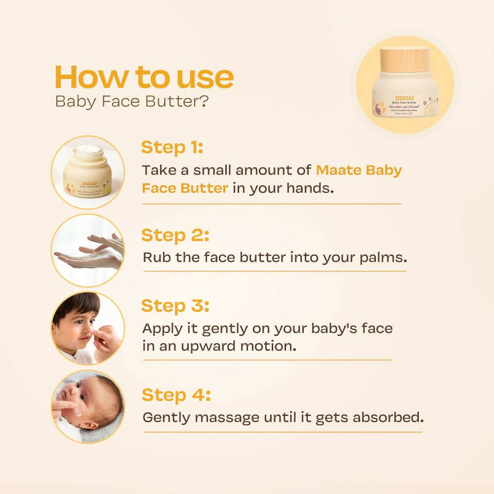 Maate Baby Face Butter Enriched with Shea Butter & Avocado - Distacart