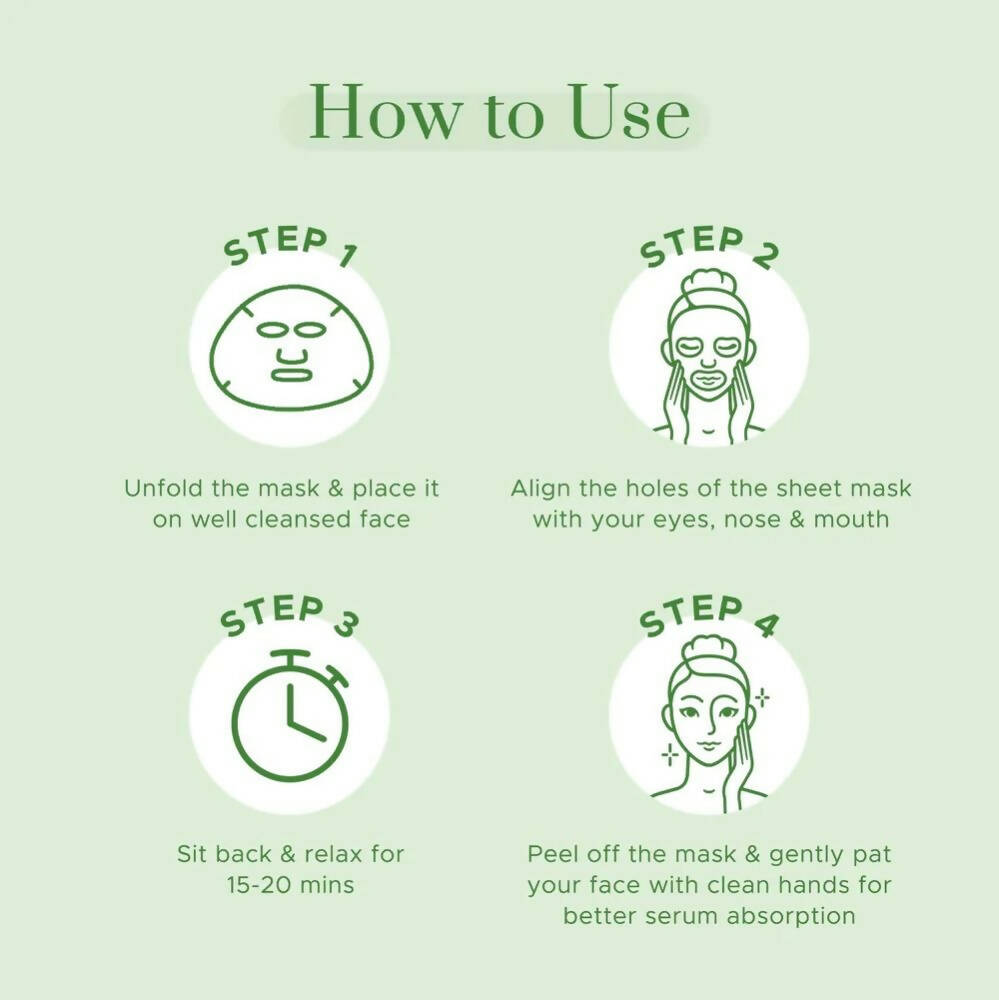 PureSense Nourishing Sheet Mask with Aloe Vera & Cucumber - Distacart