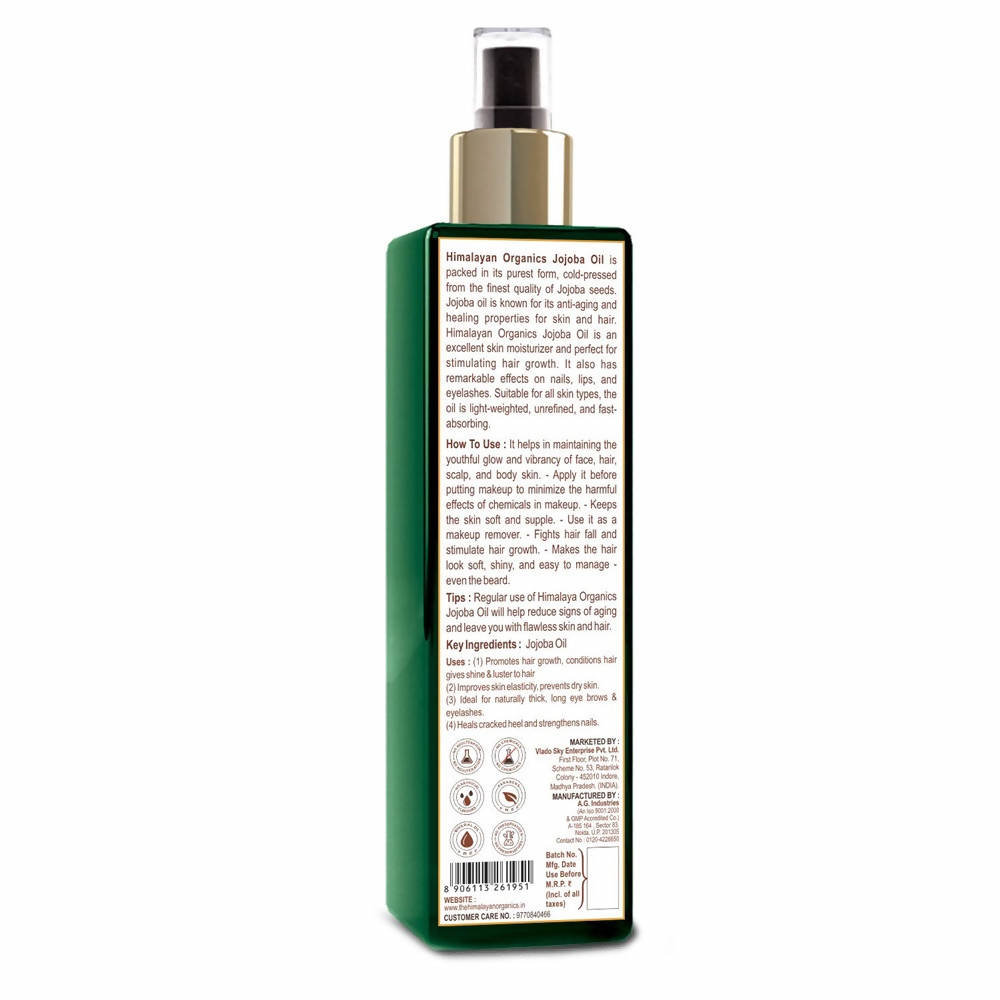 Himalayan Organics Cold Press Virgin Jojoba Oil