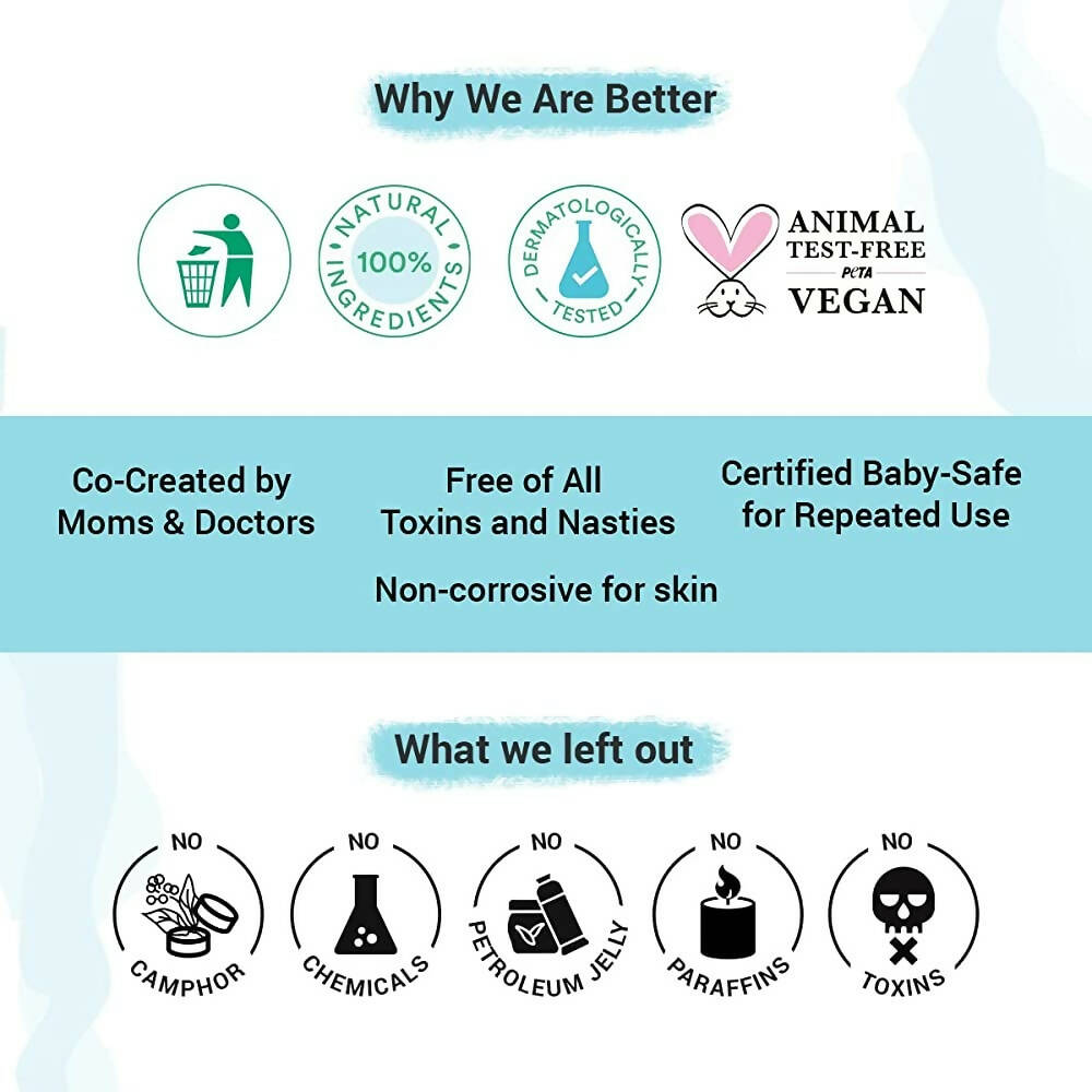 BabyChakra 100% Natural Vapour Patches for Babies - Distacart