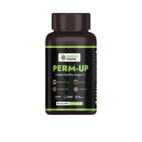 Nature Mania Perm-Up Capsules (Male Sperm Count Booster) - Distacart