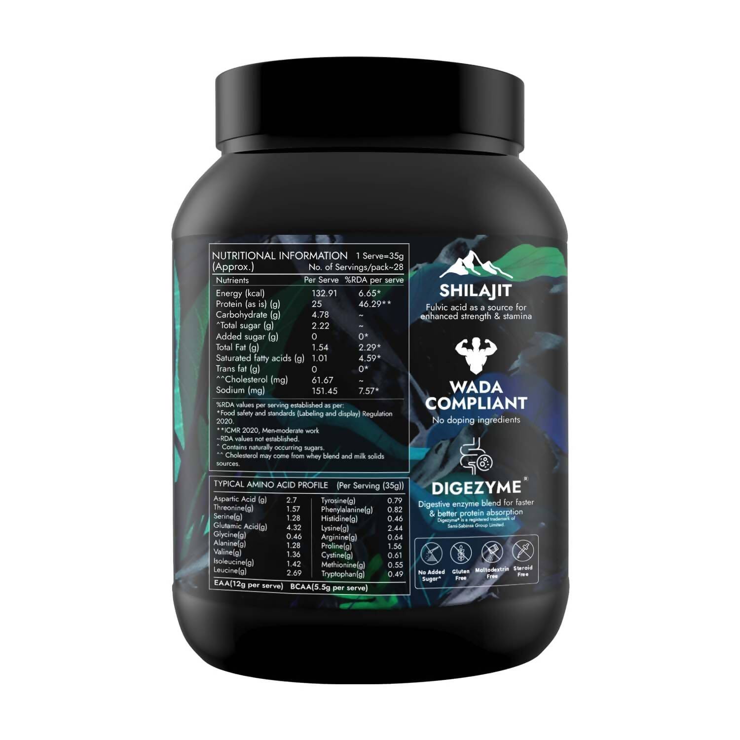 Kapiva Ayurveda Testofuel Sj Whey Protein - Distacart