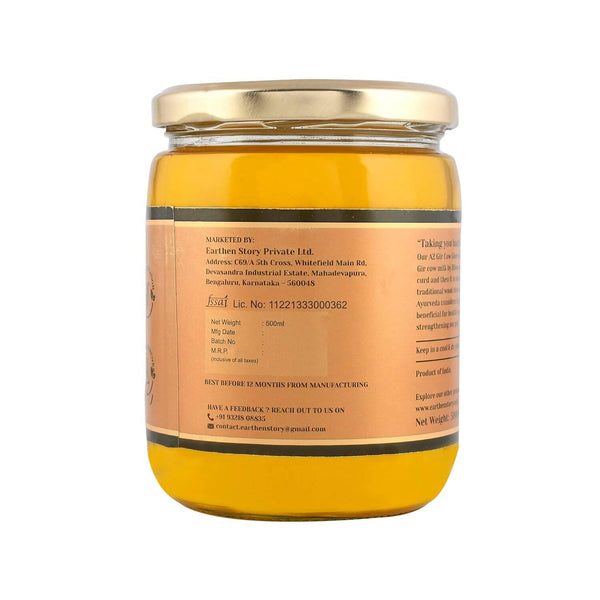 Earthen Story A2 desi Gir Cow Ghee - Distacart