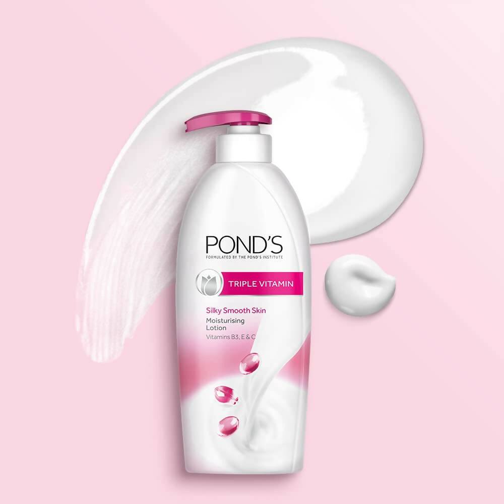 Pond's Triple Vitamin Moisturising Body Lotion - Distacart