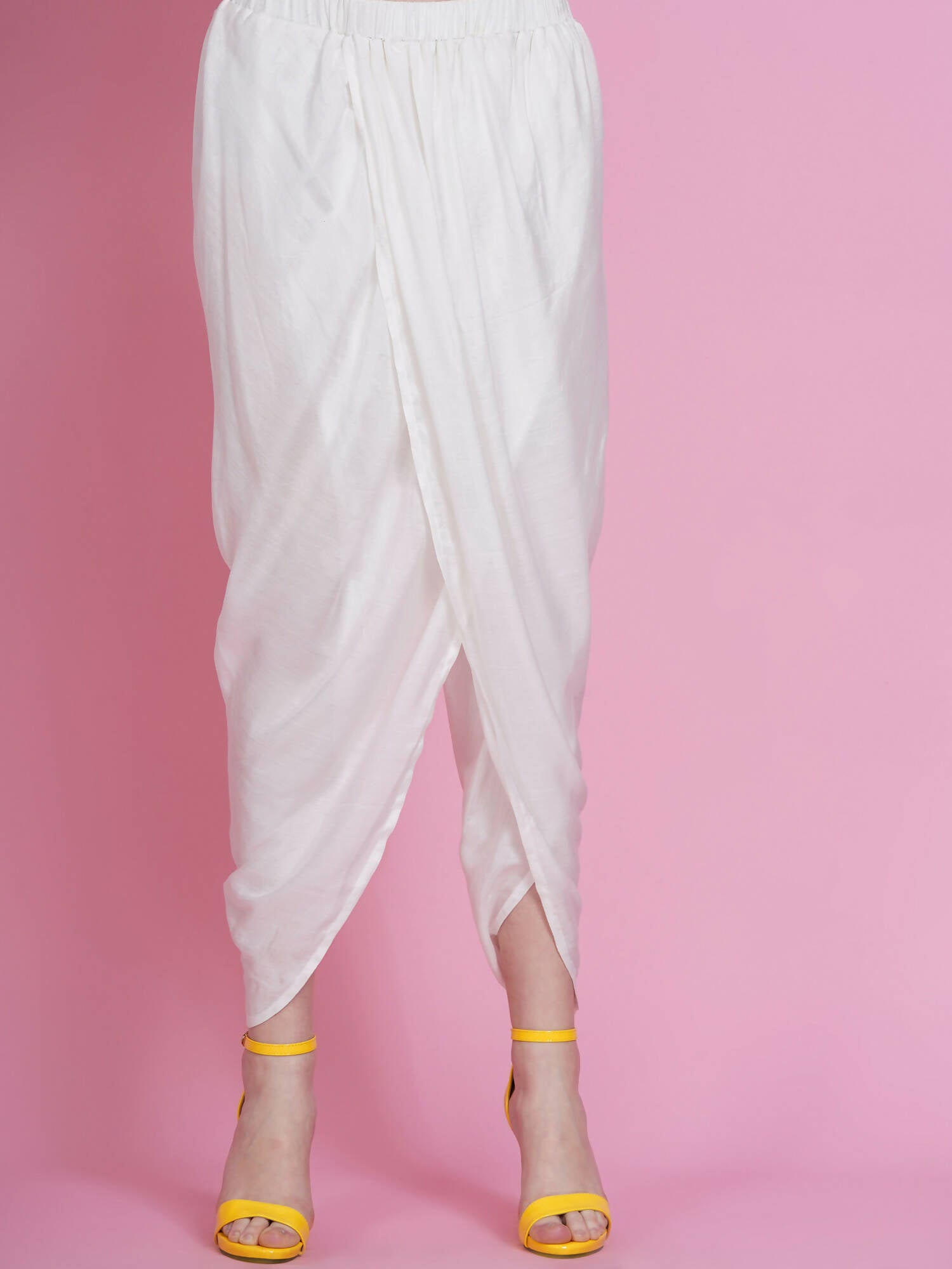 Women Republic Peach Rayon Embroidered Kurta With Mirror Work And Tulip Pants - Distacart